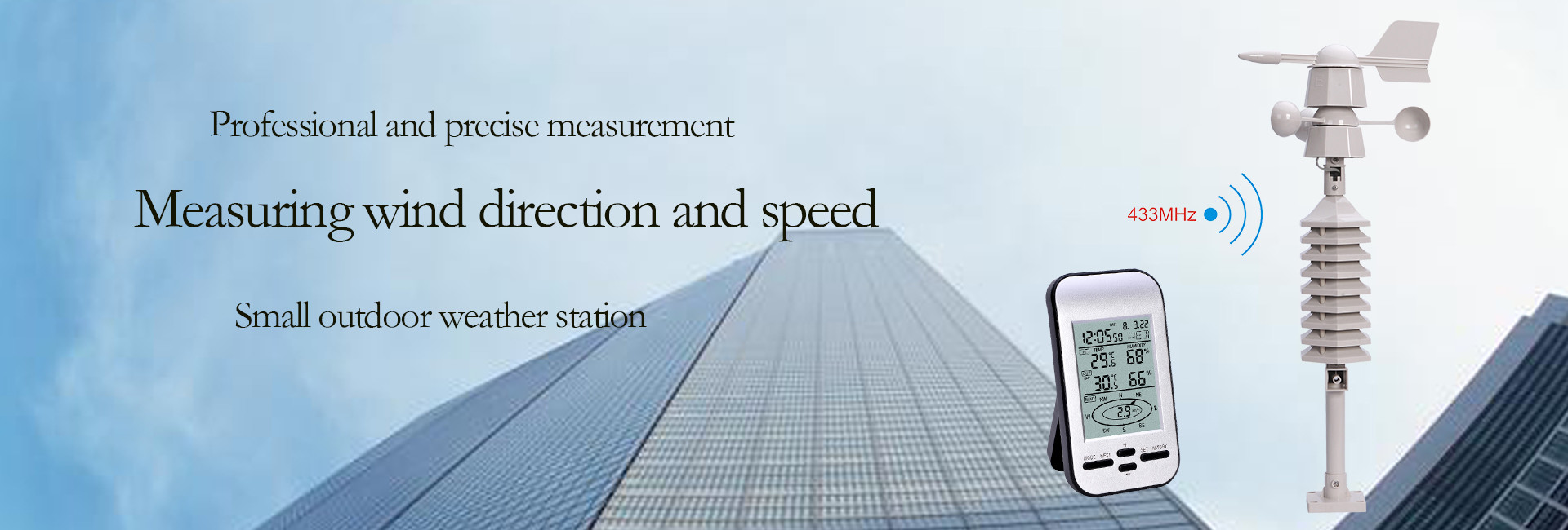 qualità Stazione meteorologica wireless fabbrica